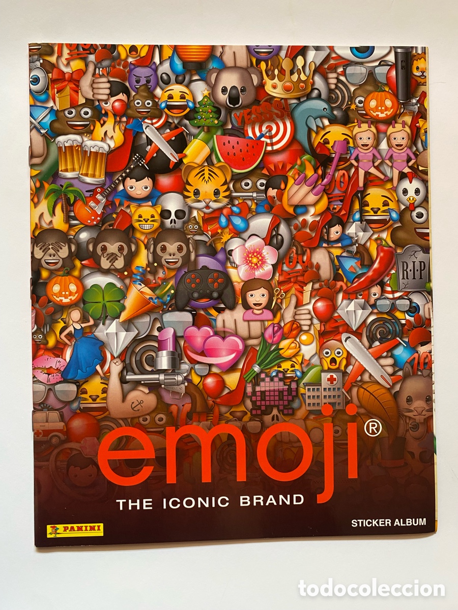 Coleccionismo &aacute;lbum: &Aacute;lbum de cromos Emoji COMPLETO CROMOS SIN PEGAR