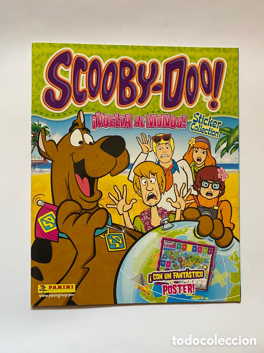 Coleccionismo &aacute;lbum: &Aacute;lbum de cromos Scooby-doo COMPLETO CROMOS SIN PEGAR