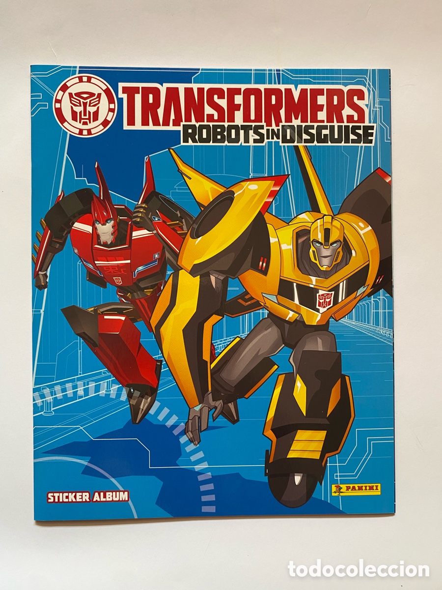 Coleccionismo &aacute;lbum: &Aacute;lbum de cromos Transformers, robots in disguise COMPLETO CROMOS SIN PEGAR