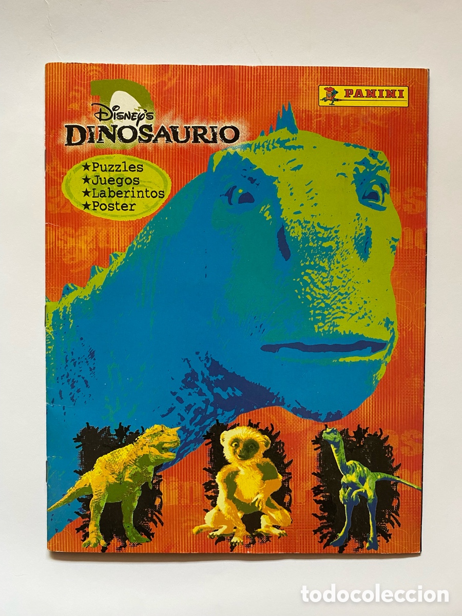 Coleccionismo &aacute;lbum: &Aacute;lbum de cromos Dinosaurios Disney COMPLETO