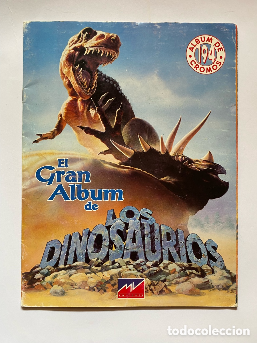 Coleccionismo &aacute;lbum: &Aacute;lbum de cromos El Gran &Aacute;lbum de los Dinosaurios COMPLETO