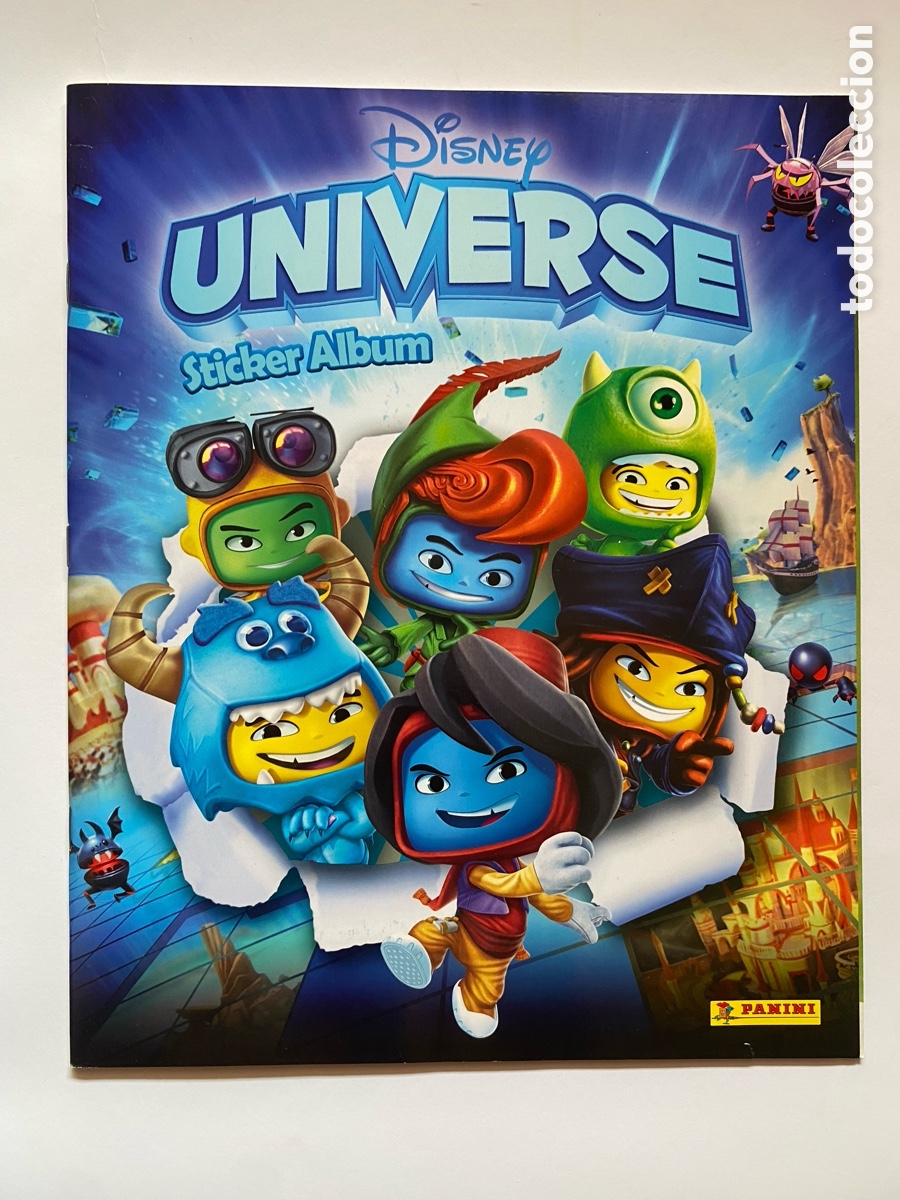 Coleccionismo &aacute;lbum: &Aacute;lbum de cromos Universe Disney COMPLETO CROMOS SIN PEGAR