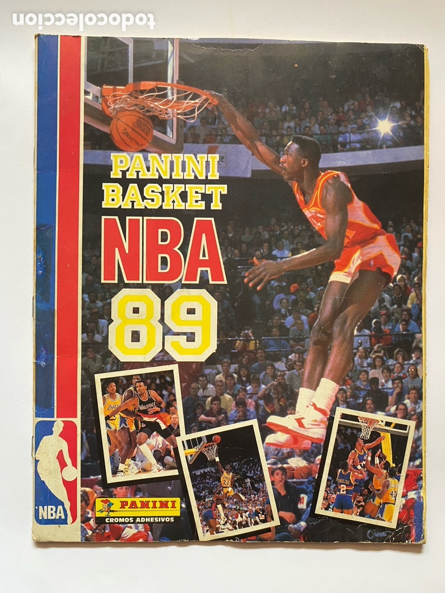 Coleccionismo &aacute;lbum: &Aacute;lbum de cromos Panini Basket NBA 89 COMPLETO