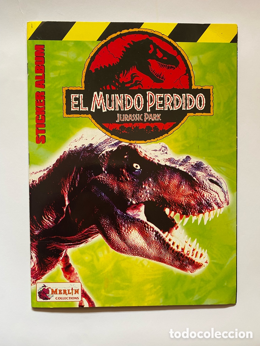Coleccionismo &aacute;lbum: &Aacute;lbum de cromos El Mundo Perdido - Jurassic Park COMPLETO