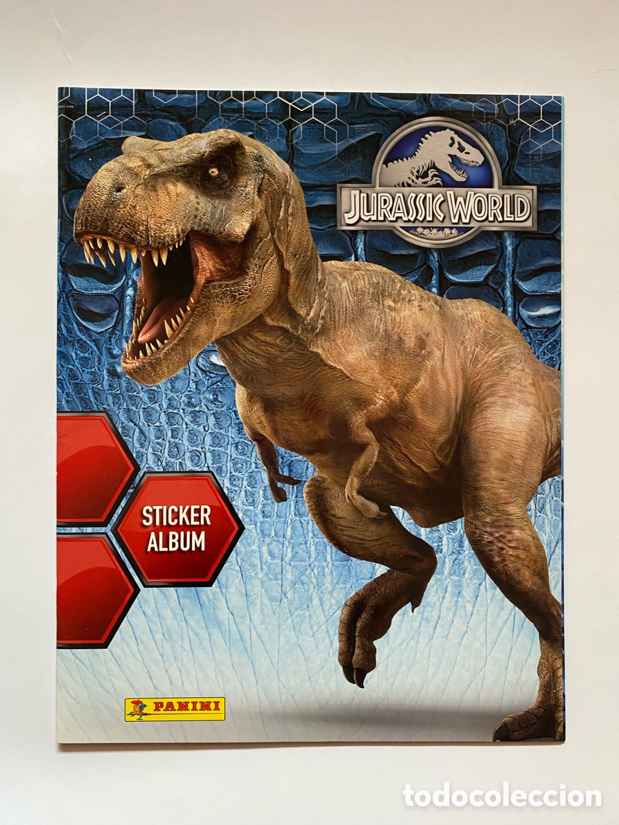 Coleccionismo &aacute;lbum: &Aacute;lbum de cromos Jurassic World COMPLETO CROMOS SIN PEGAR