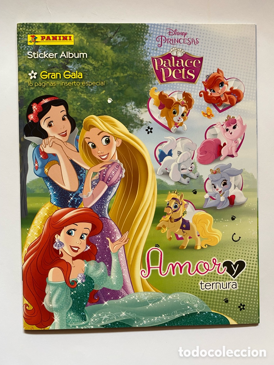 Coleccionismo &aacute;lbum: &Aacute;lbum de cromos Princesas Disney - Palace Pets COMPLETO CROMOS SIN PEGAR