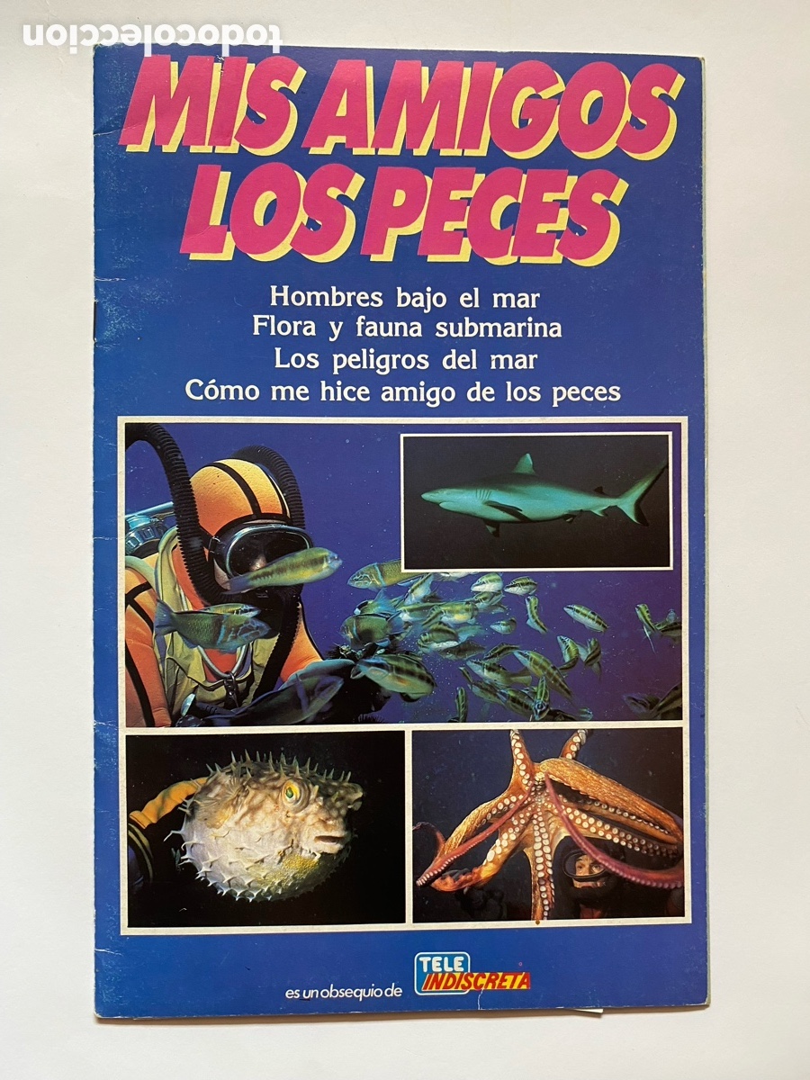 Coleccionismo &aacute;lbum: &Aacute;lbum de cromos Mis Amigos Los Peces COMPLETO CROMOS SIN PEGAR