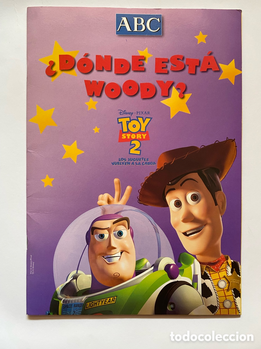 Coleccionismo &aacute;lbum: &Aacute;lbum de cromos D&oacute;nde Est&aacute; Woody? Toy Story 2 COMPLETO
