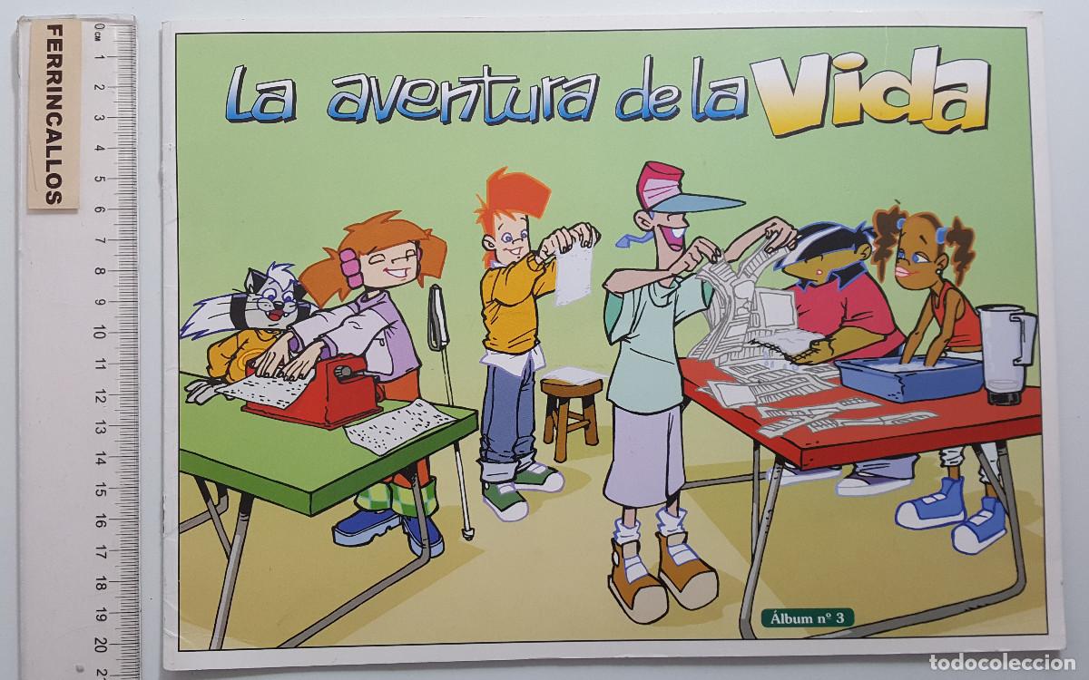 Coleccionismo &aacute;lbum: ALBUM N&ordm; 3 COMPLETO LA AVENTURA DE LA VIDA, EDEX 205 Y GOBIERNO DE ARAG&Oacute;N