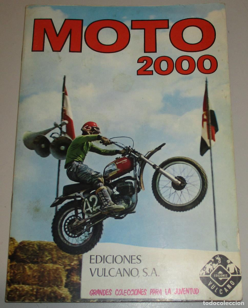 Coleccionismo &aacute;lbum: &Aacute;lbum MOTO 2000, ediciones VULCANO / PANINI 1973, completo con 200 cromos