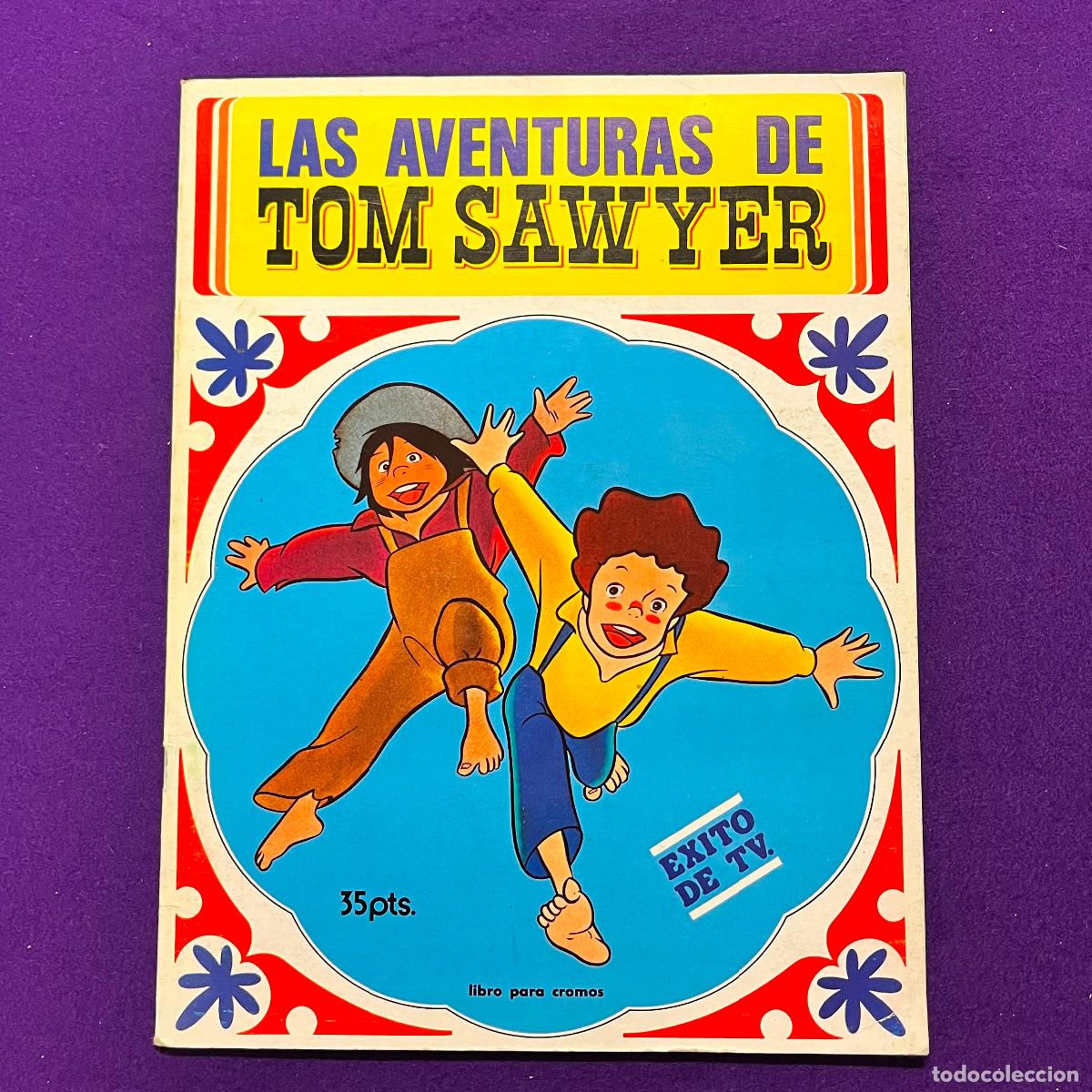 Coleccionismo &aacute;lbum: ALBUM DE CROMOS LAS AVENTURAS DE TOM SAWYER. COMPLETO. FHER.