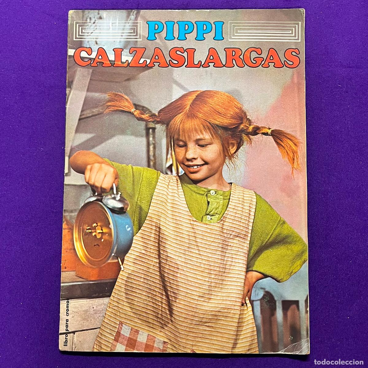 Coleccionismo &aacute;lbum: ALBUM DE CROMOS PIPI CALZASLARGAS. COMPLETO. FHER.