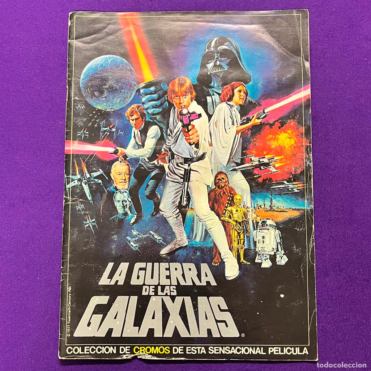 Coleccionismo &aacute;lbum: ALBUM DE CROMOS LA GUERRA DE LAS GALAXIAS. COMPLETO. 1977.