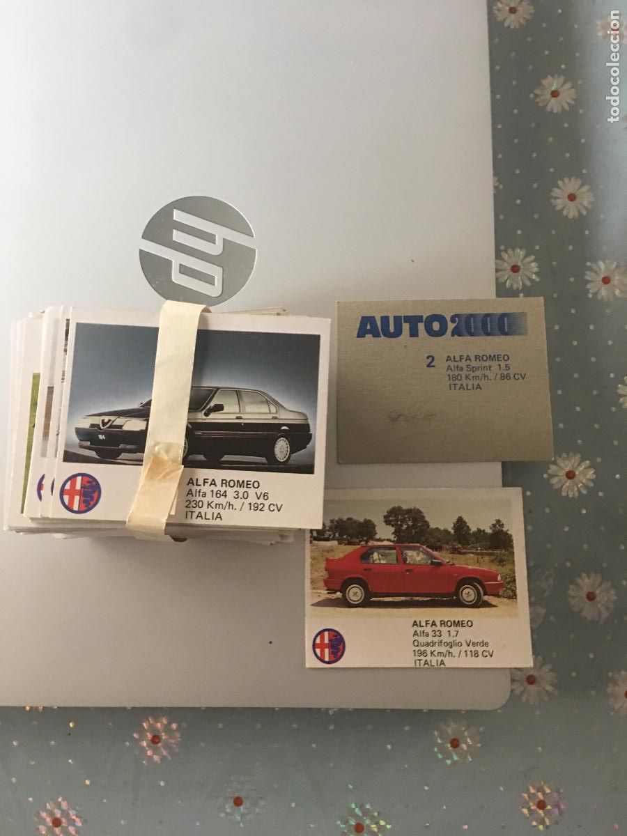 Coleccionismo &aacute;lbum: AUTO 2000 165 CROMOS COMPLETA Y SUELTA NUNCA PEGADOS