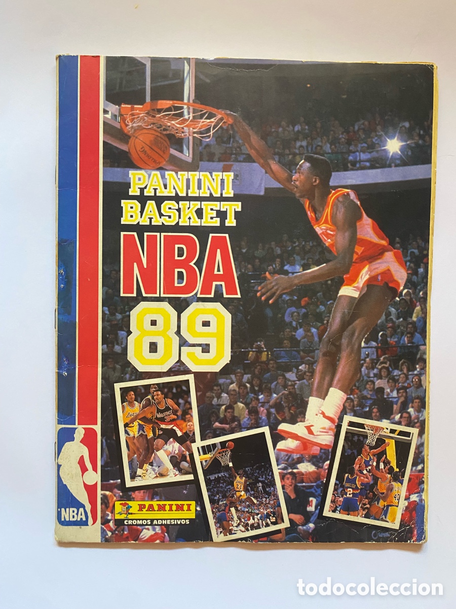 Collectionnisme Album: &Aacute;lbum de cromos Panini Basket NBA 89 COMPLETO
