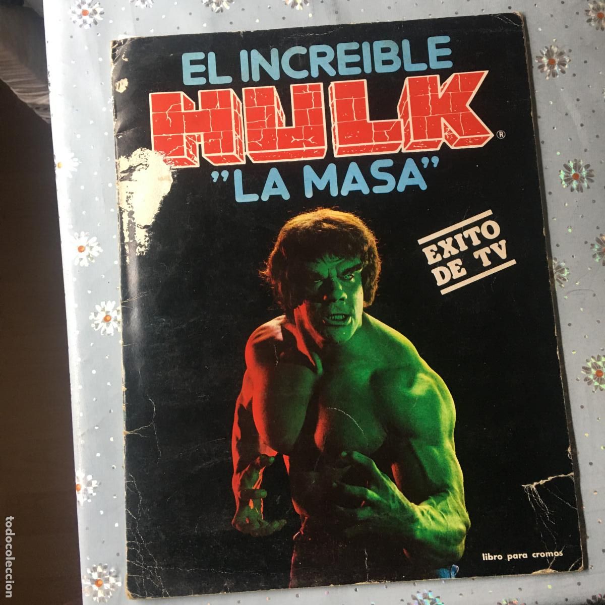 Coleccionismo &aacute;lbum: EL INCREIBLE HULK LA MASA 1981 - VER FOTOS