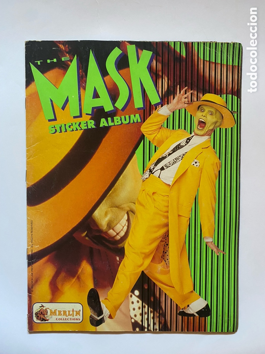 Coleccionismo &aacute;lbum: &Aacute;lbum de cromos The Mask COMPLETO