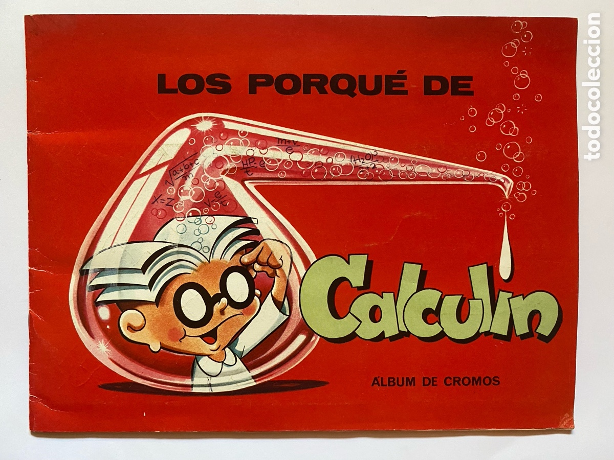 Coleccionismo &aacute;lbum: &Aacute;lbum de cromos El Por Que de Calcul&iacute;n COMPLETO