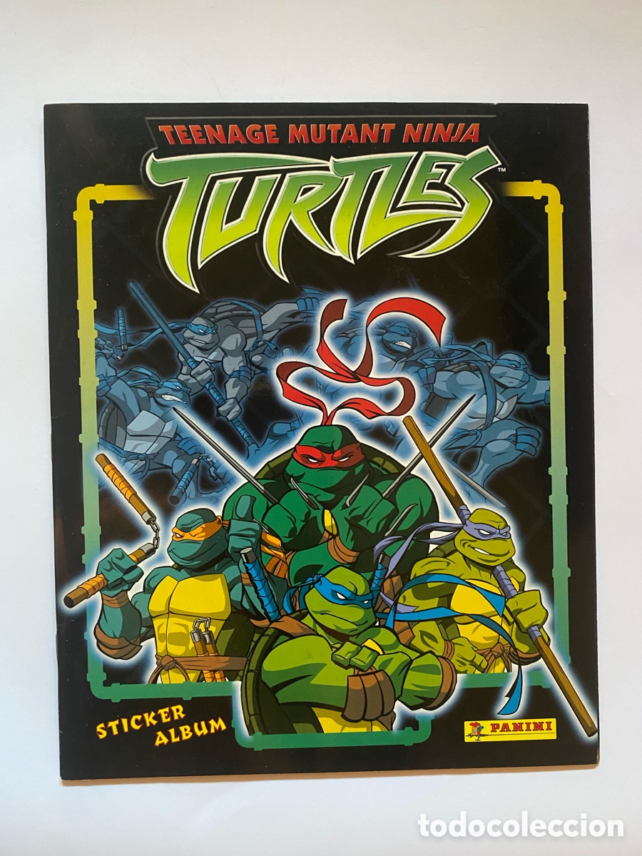 Coleccionismo &aacute;lbum: &Aacute;lbum de cromos Teenage Mutant Ninja Turtles COMPLETO