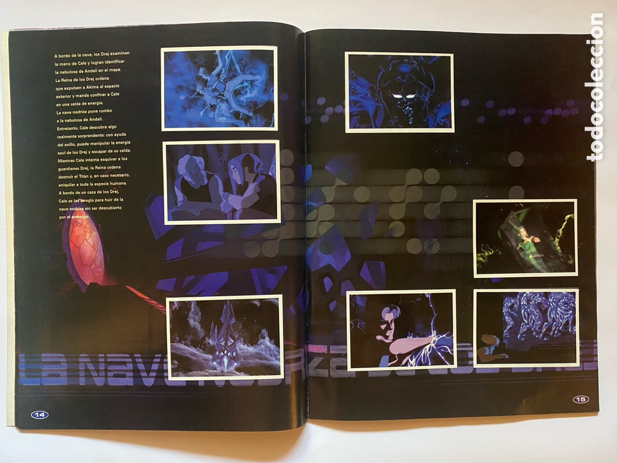 Coleccionismo &aacute;lbum: &Aacute;lbum de cromos Titan A.E. COMPLETO - Foto 2