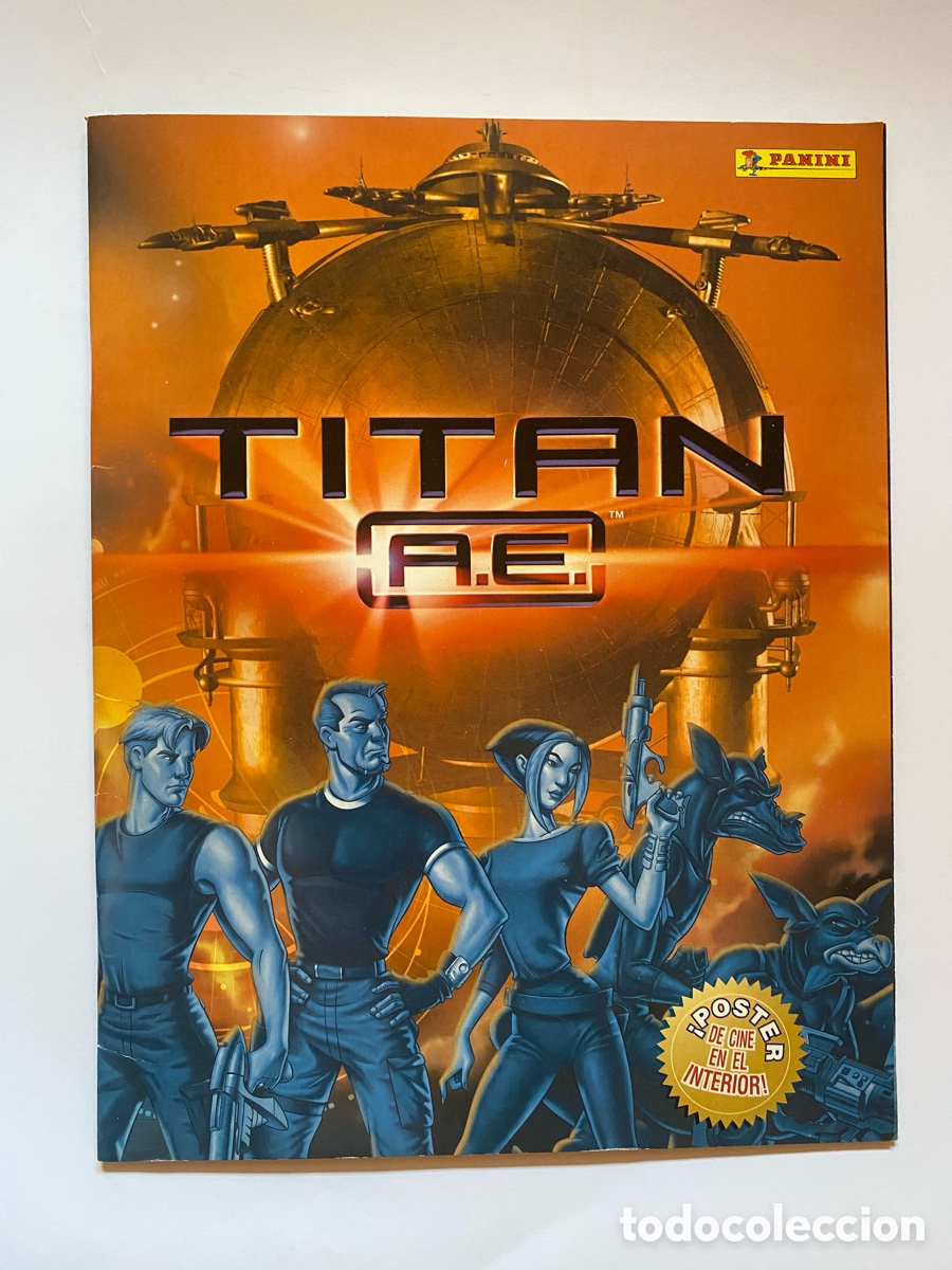 Coleccionismo &aacute;lbum: &Aacute;lbum de cromos Titan A.E. COMPLETO - Foto 1