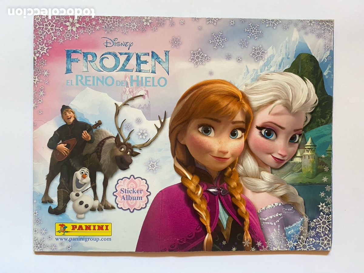 Coleccionismo &aacute;lbum: &Aacute;lbum de cromos Frozen en el Reino del Hielo COMPLETO