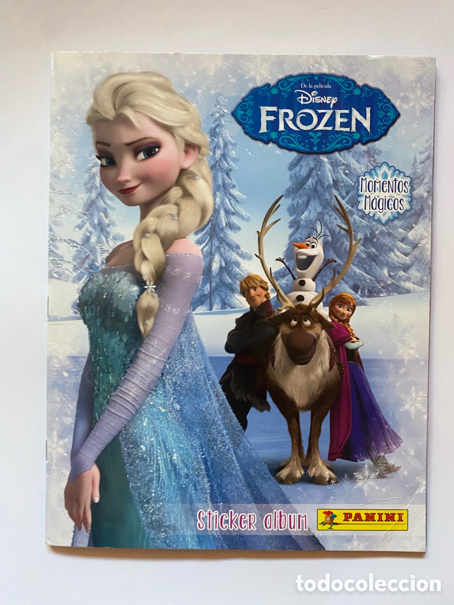 Coleccionismo &aacute;lbum: &Aacute;lbum de cromos Frozen Momentos M&aacute;gicos COMPLETO