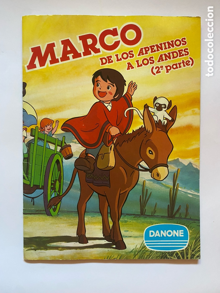Coleccionismo &aacute;lbum: &Aacute;lbum de cromos Marco de los Apeninos a los Andes 2&ordf; parte COMPLETO
