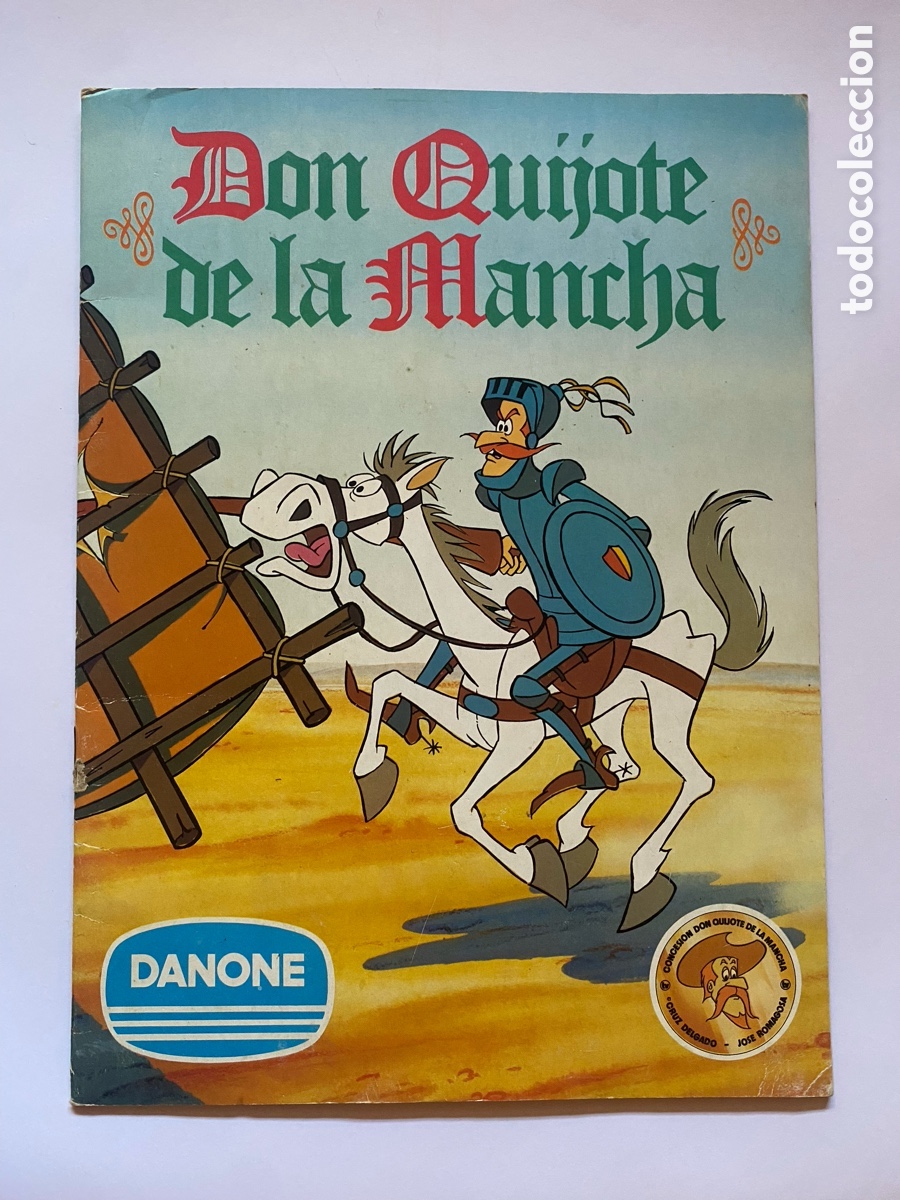 Coleccionismo &aacute;lbum: &Aacute;lbum de cromos Don Quijote de la Mancha COMPLETO