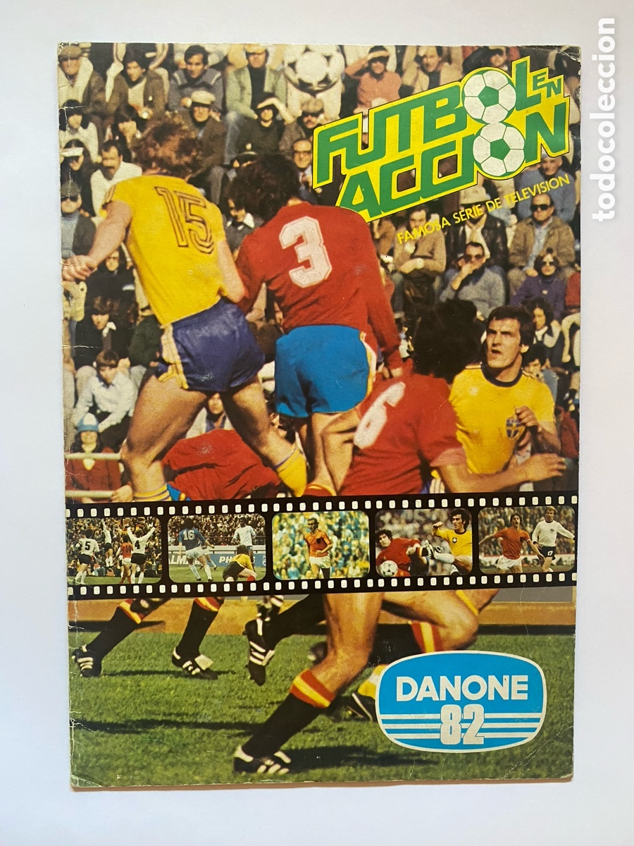 Coleccionismo &aacute;lbum: &Aacute;lbum de cromos F&uacute;tbol en Acci&oacute;n COMPLETO