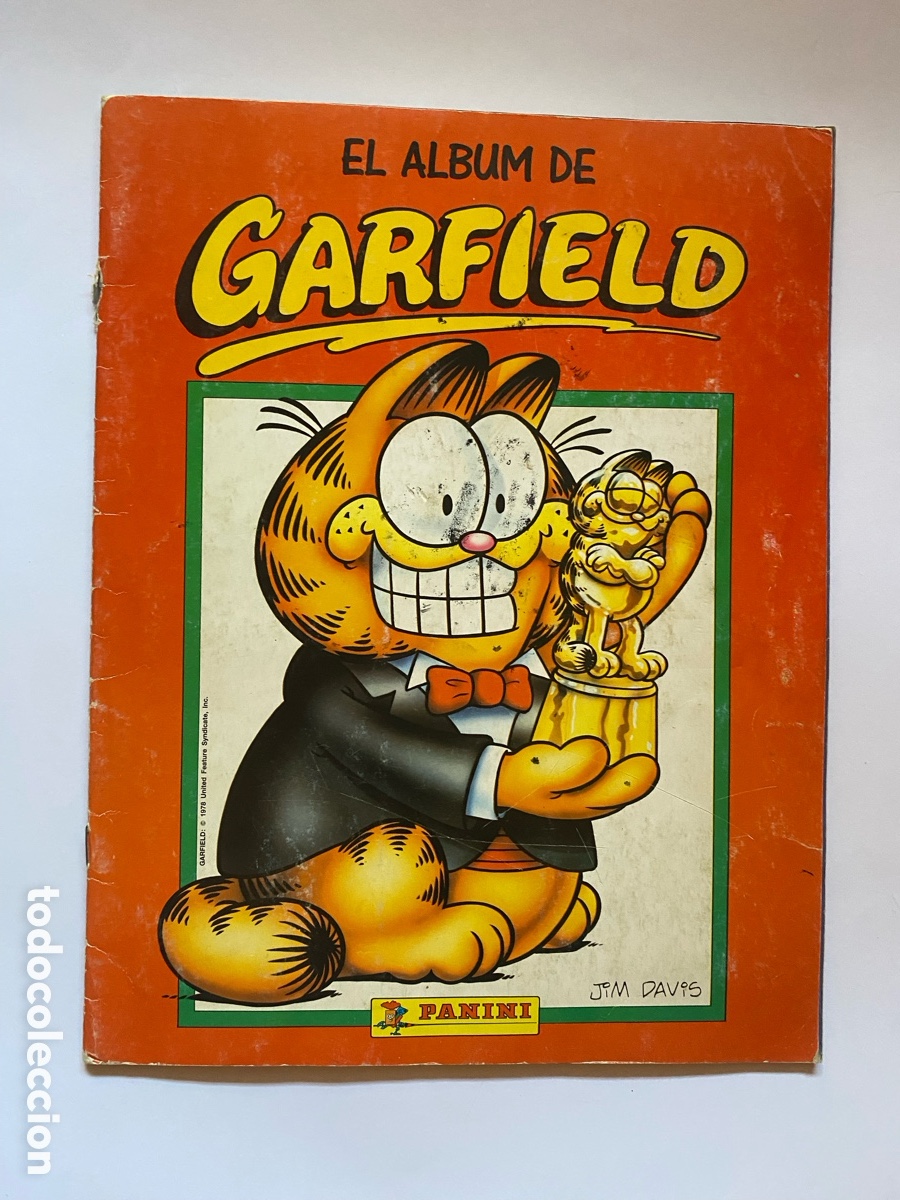 Coleccionismo &aacute;lbum: &Aacute;lbum de cromos El &Aacute;lbum de Garfield COMPLETO