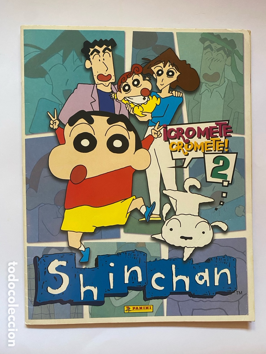 Coleccionismo &aacute;lbum: &Aacute;lbum de cromos Shin Chan Cromete, Cromete! 2 COMPLETO