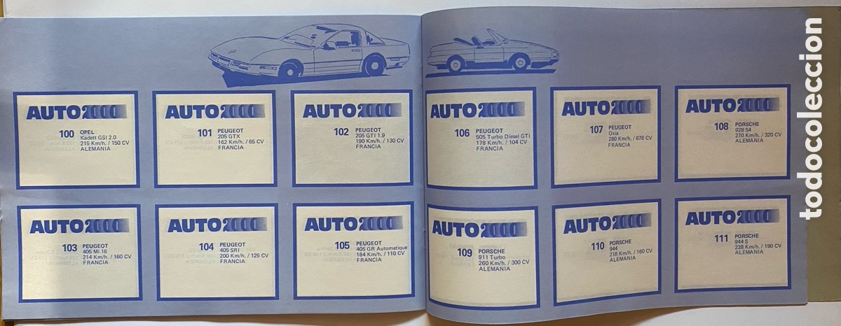 Coleccionismo &aacute;lbum: &Aacute;lbum de cromos Auto 2000 - Foto 2