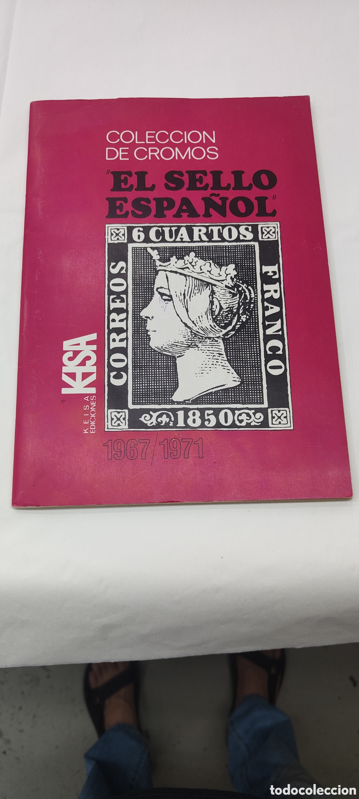 Coleccionismo &aacute;lbum: Album completo el sello espa&ntilde;ol