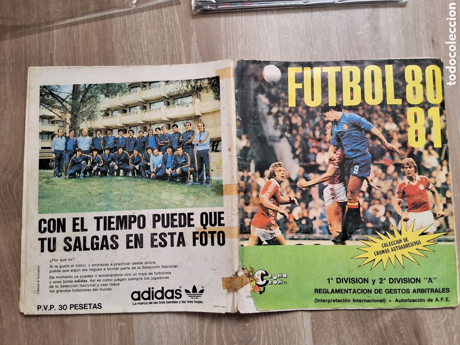 Coleccionismo &aacute;lbum: Album cromos futbol completo temporada 1980-1981 (80-81)