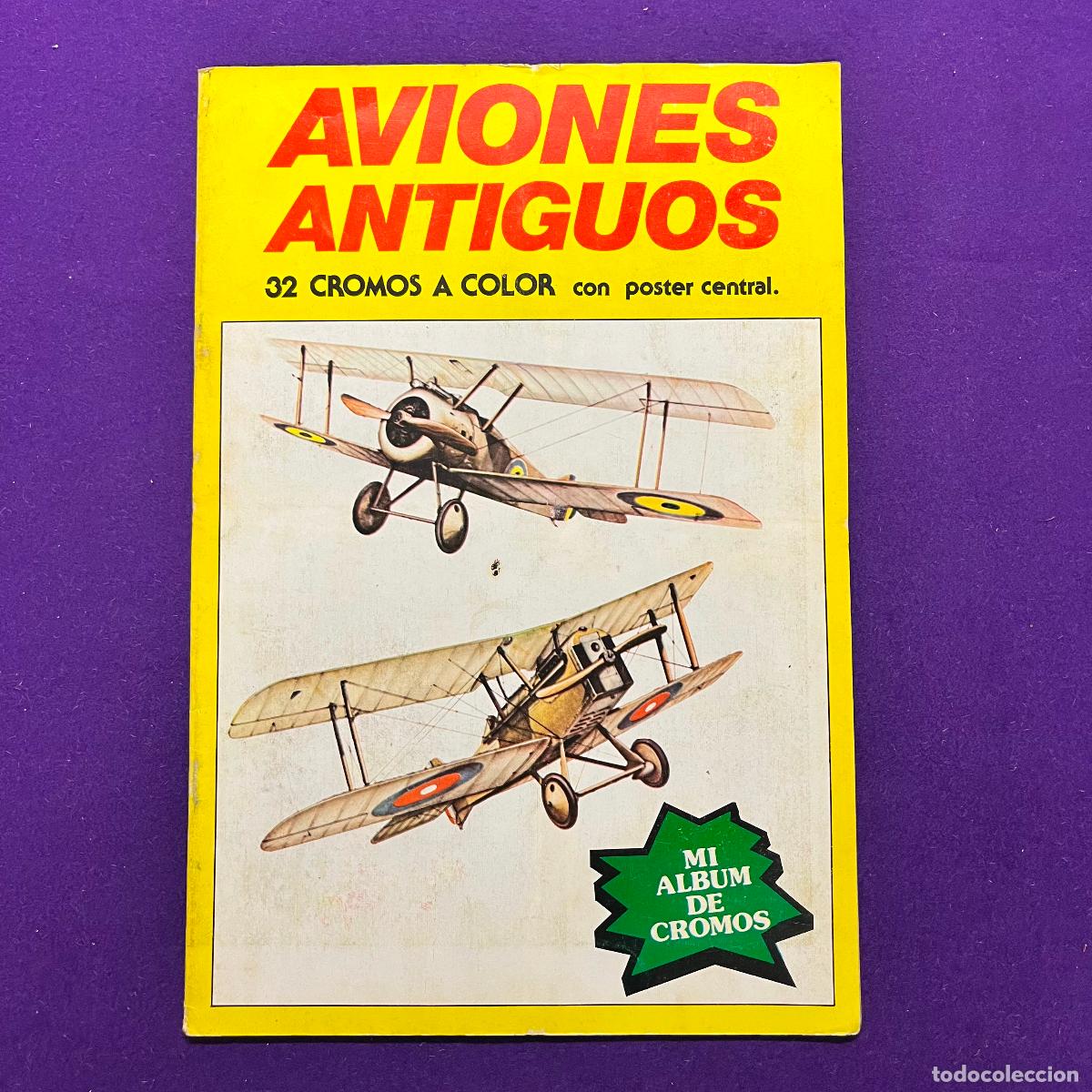 Coleccionismo &aacute;lbum: ALBUM DE CROMOS. AVIONES ANTIGUOS. COMPLETO. EDITORIAL NUEVA SITUACION S.A.
