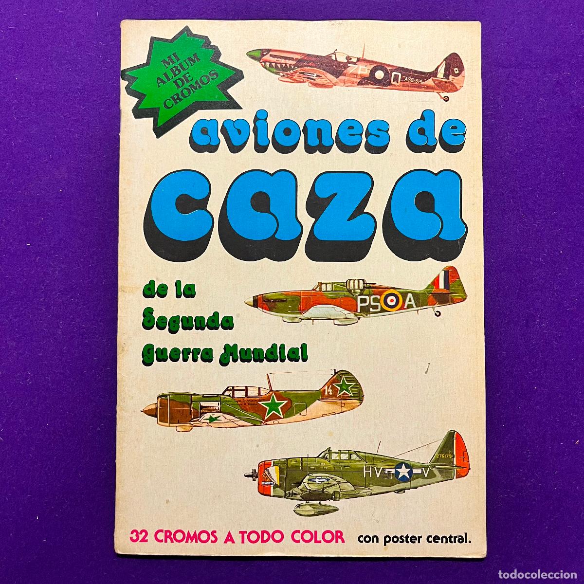 Coleccionismo &aacute;lbum: ALBUM DE CROMOS. AVIONES DE CAZA. COMPLETO. EDITORIAL NUEVA SITUACION S.A.