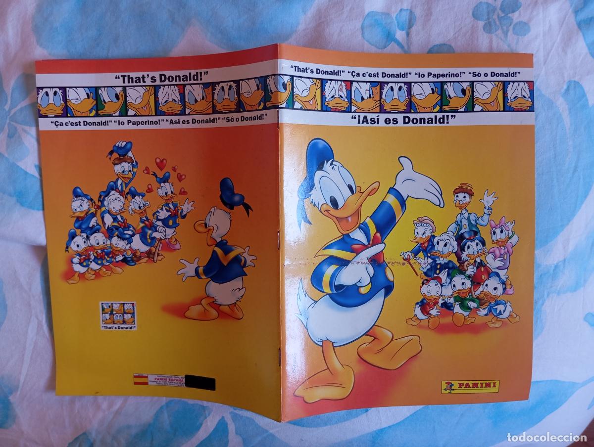 Coleccionismo &aacute;lbum: ALBUM DE CROMOS ASI ES DONALD DE PANINI NUEVO COMPLETAMENTE VACIO