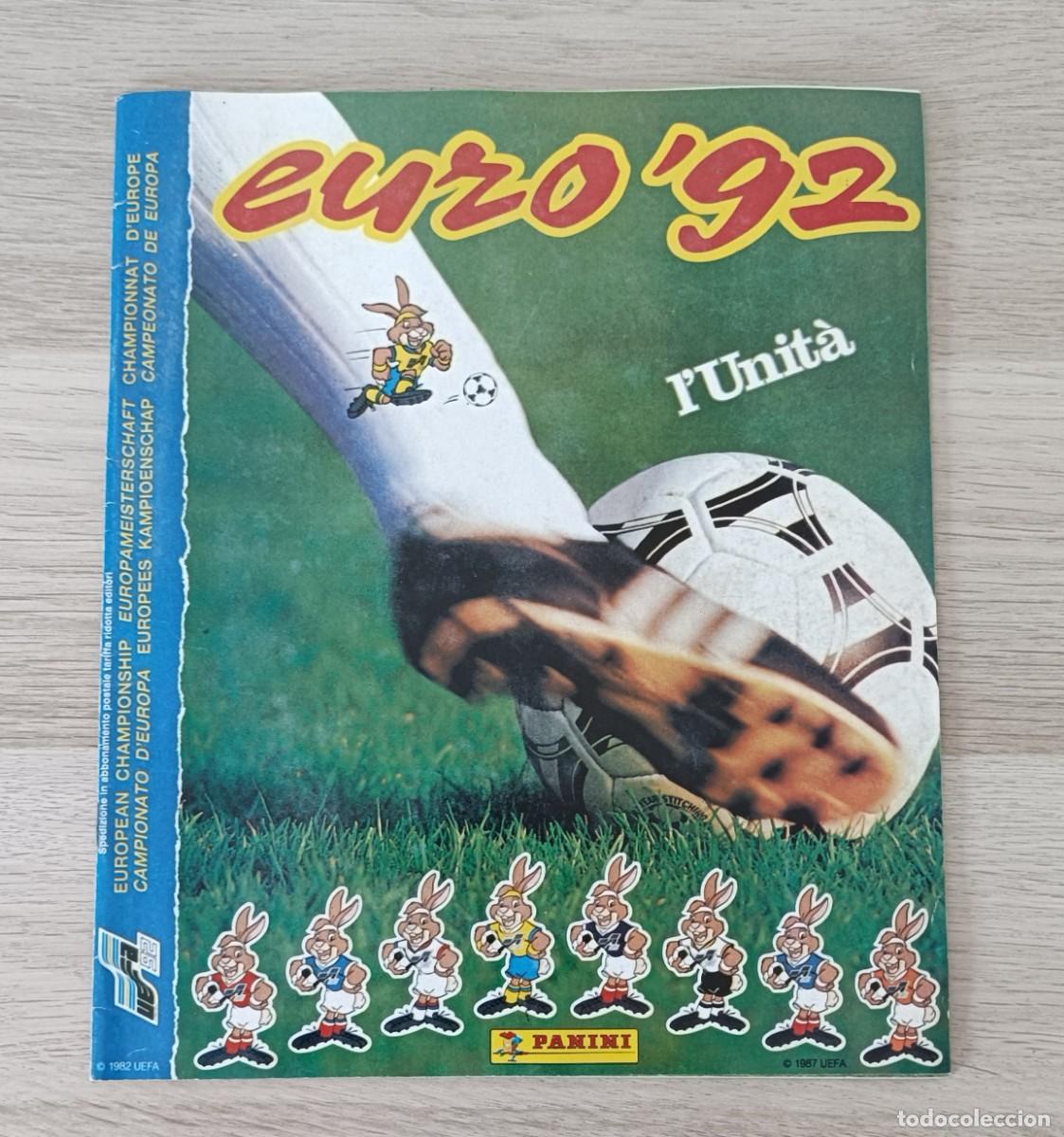 Coleccionismo &aacute;lbum: Album Facs&iacute;mil Euro 92 PANINI, Eurocopa Suecia 1992