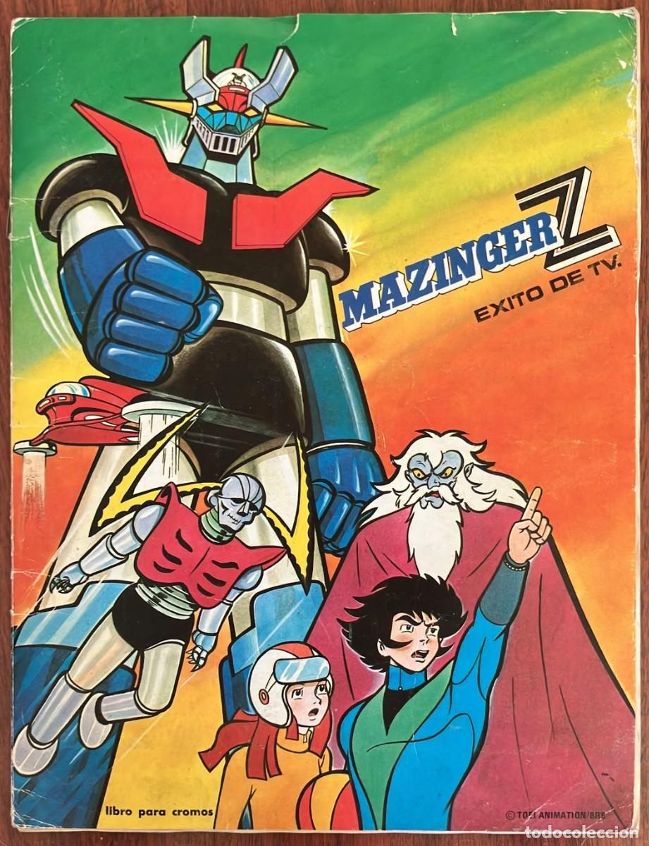 Coleccionismo &aacute;lbum: Mazinger Z cromos &aacute;lbum completo