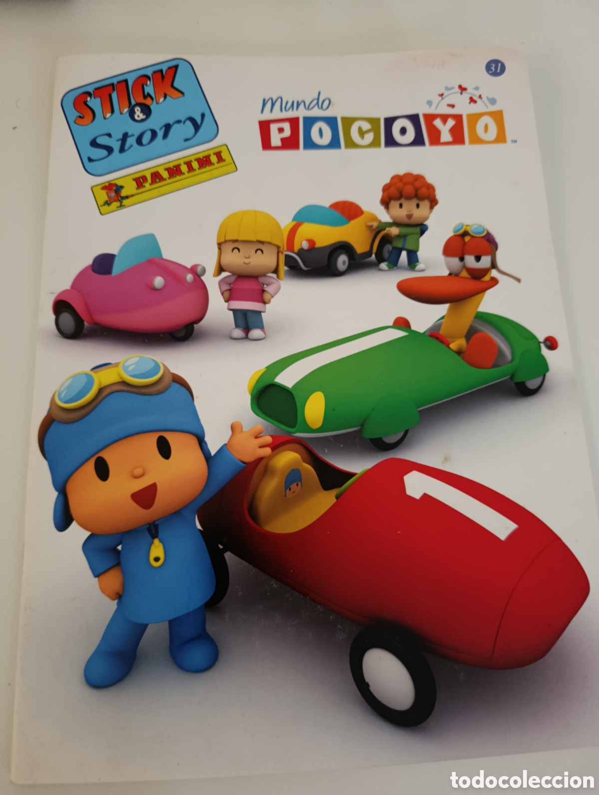 Collectable Albums: Stick and story. Mundo pocoyo panini