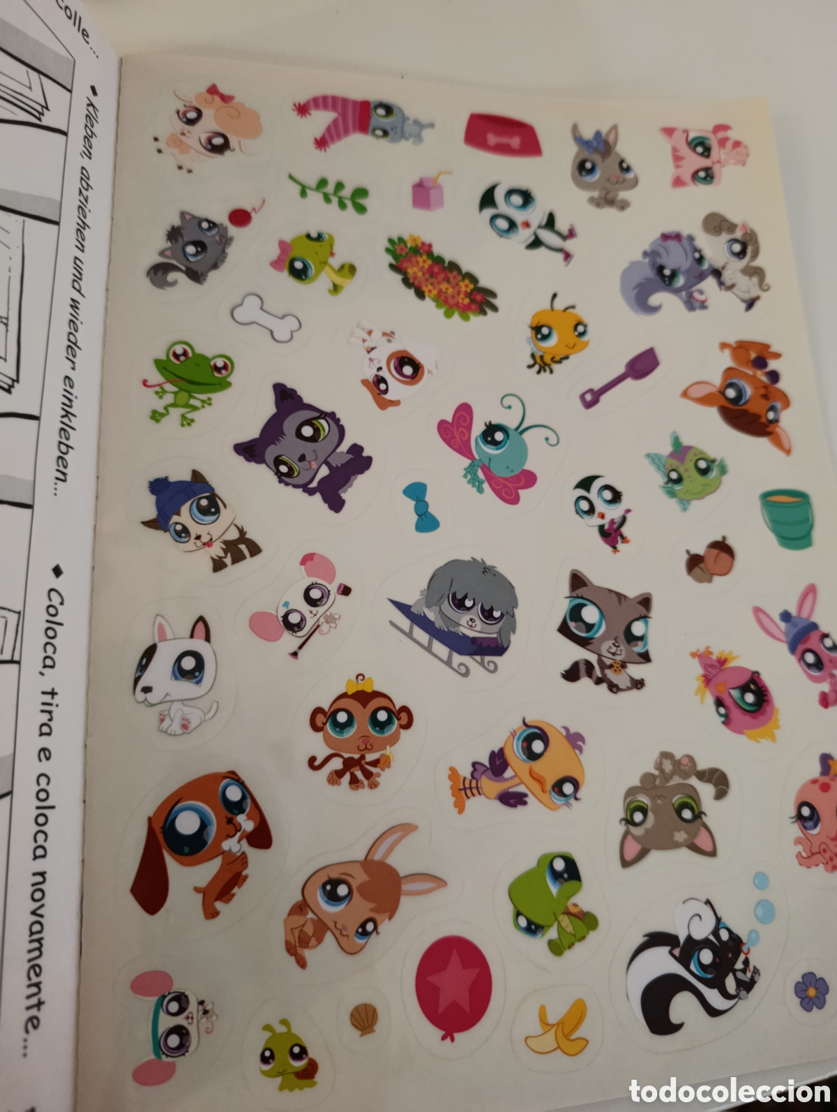 Coleccionismo &aacute;lbum: Stick and stack panini. Littlest Petshop - Foto 3