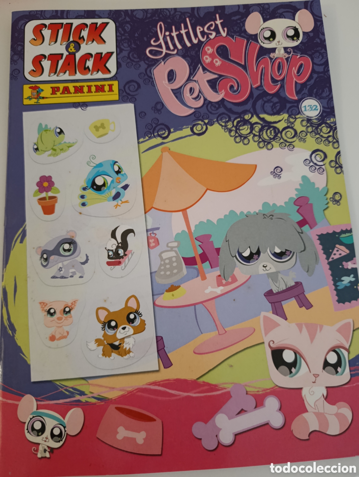Coleccionismo &aacute;lbum: Stick and stack panini. Littlest Petshop - Foto 1