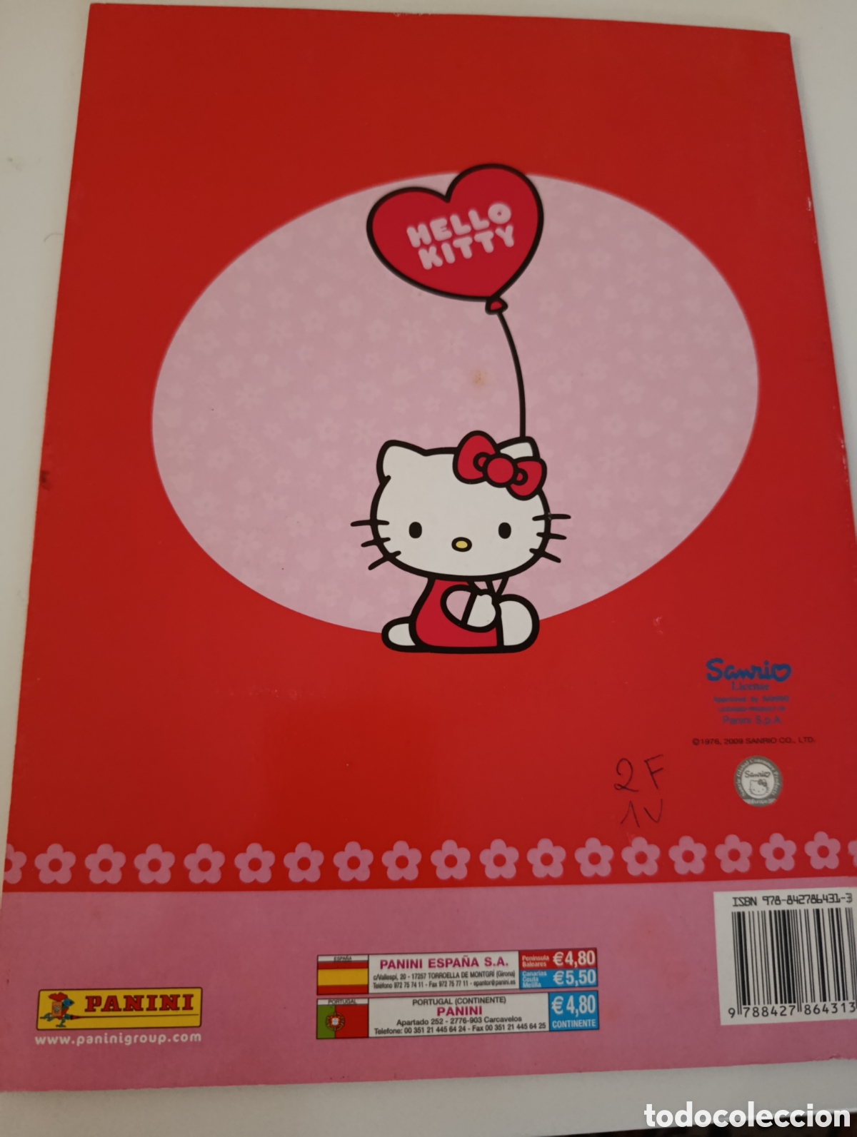 Coleccionismo &aacute;lbum: Stick and stack Panini 127. Hello Kitty - Foto 2