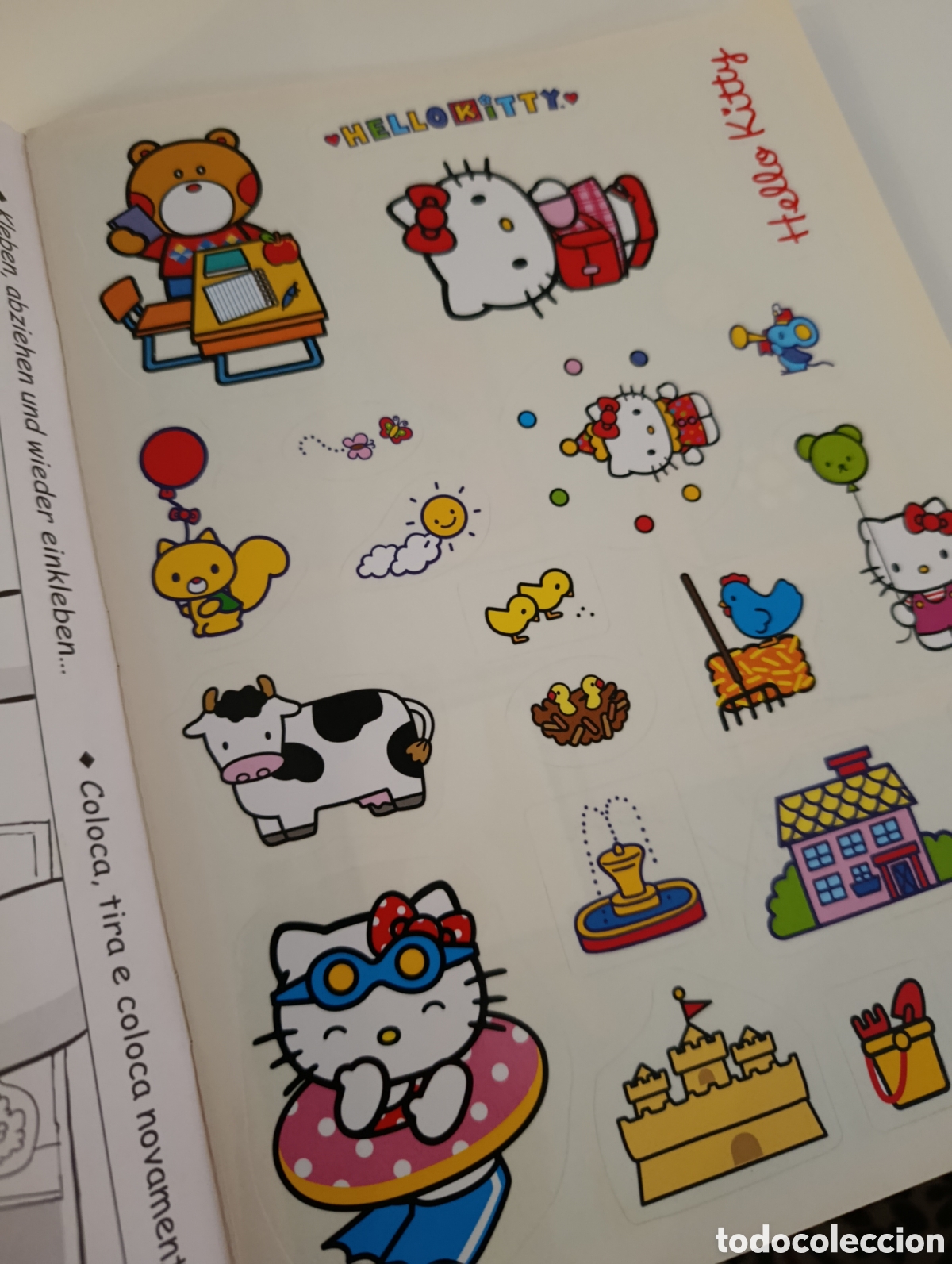 Coleccionismo &aacute;lbum: Stick and stack Panini 127. Hello Kitty - Foto 3