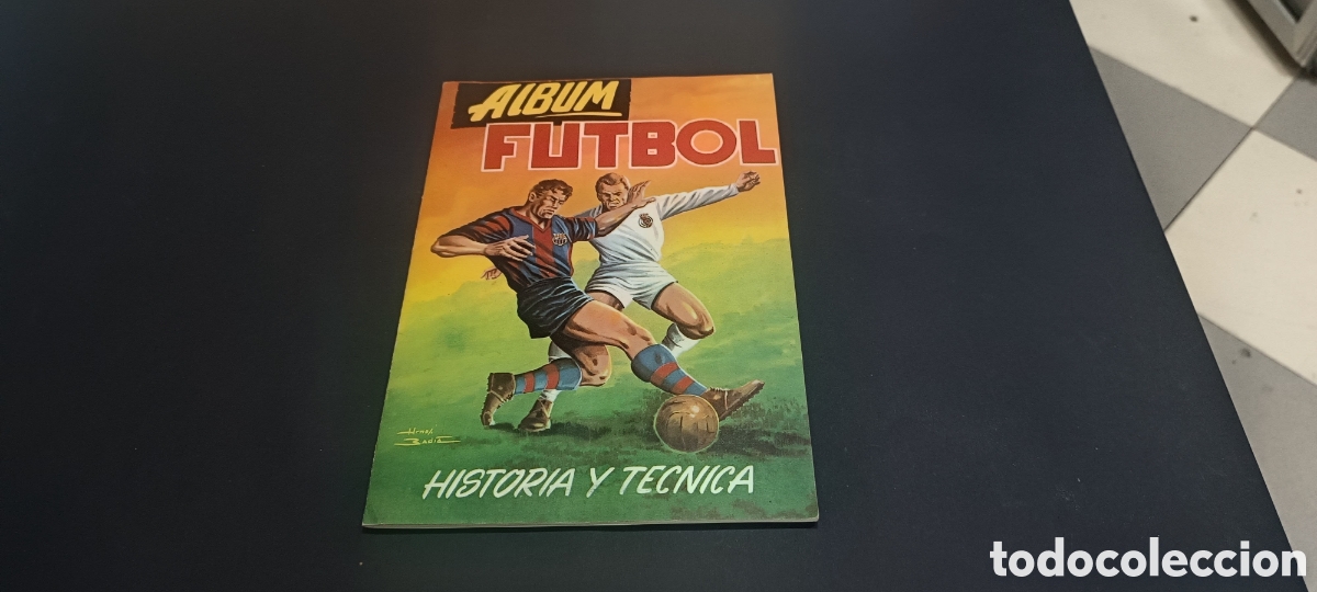 Coleccionismo &aacute;lbum: - &rdquo; ALBUM FUTBOL HISTORIA Y TECNICA - COMPLETO - EDITORIAL EDIGESA 1959 - ESTADO EXCELENTE