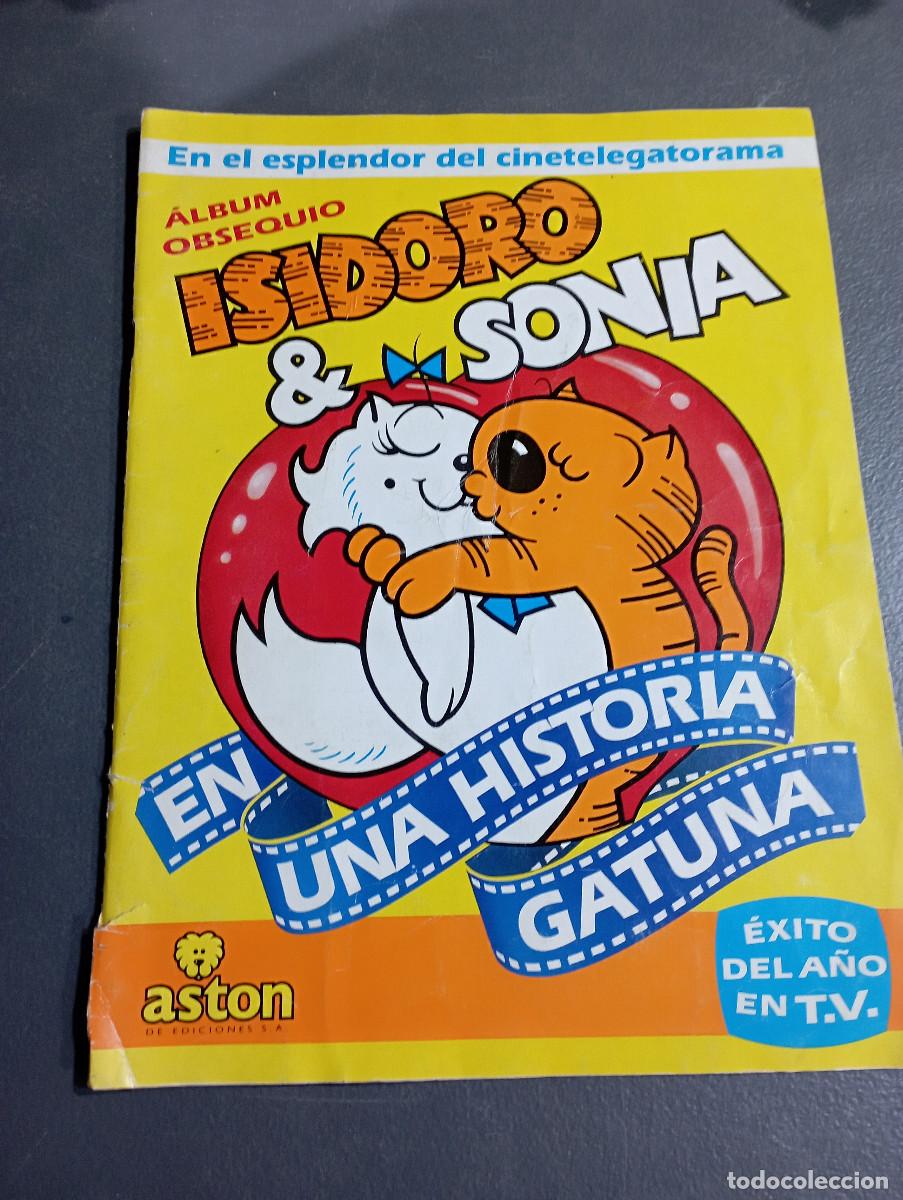 Coleccionismo &aacute;lbum: Album ISIDORO & SONIA en una historia gatuna. Aston de ediciones compleo - AB1