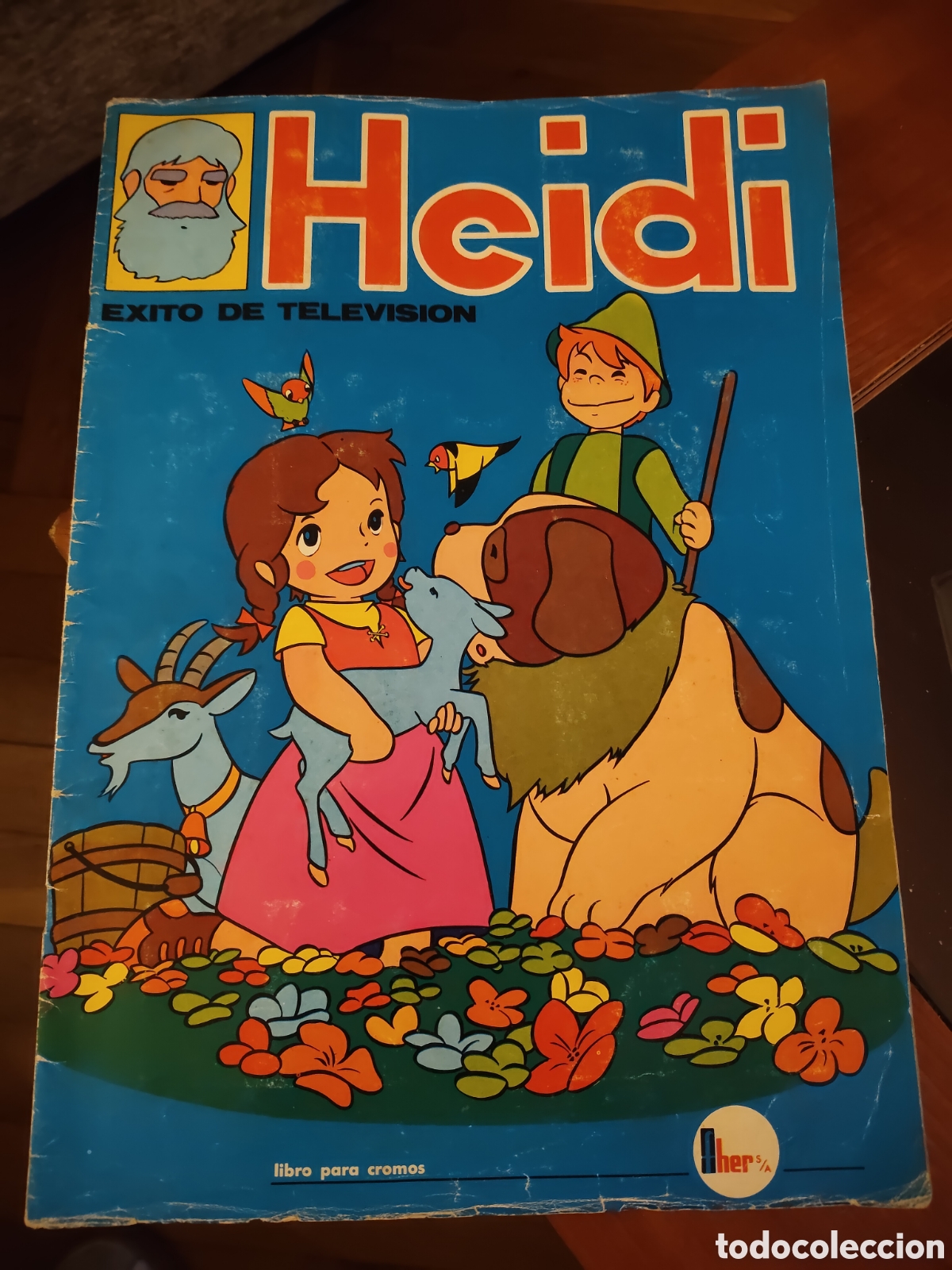 Coleccionismo &aacute;lbum: &Aacute;lbum de crimos Heudi completo ed. Fher