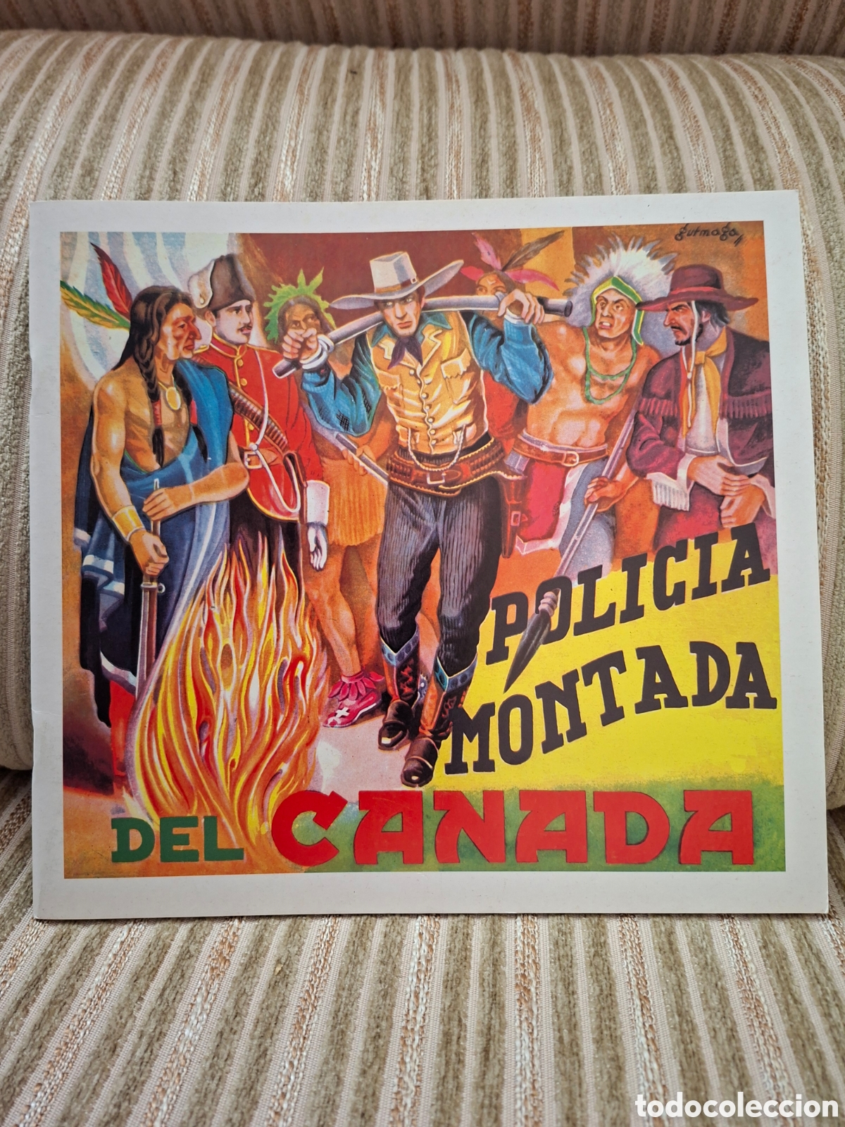 Colecionismo Caderneta: ALBUM (CROMOS IMPRESOS) de POLICIA MONTADA DEL CANADA