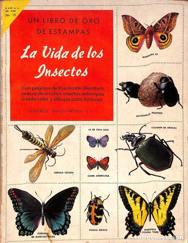 Colecionismo Caderneta: LA VIDA DE LOS INSECTOS. &Aacute;lbum de cromos completo.
